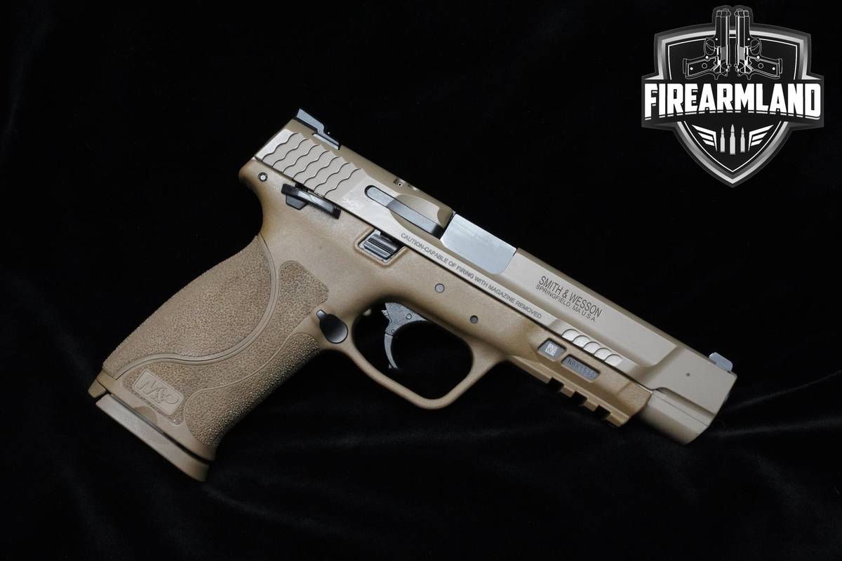 Smith & Wesson (S&W) M&P9 M2.0 FDE 9mm 5" FDE S&W M&P9 +4 MAGS & ORIG CASE