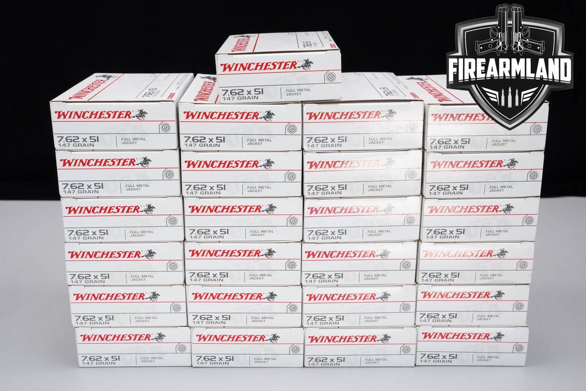 7.62 NATO Ammo .308 762x51 Ammunition 500 ROUNDS