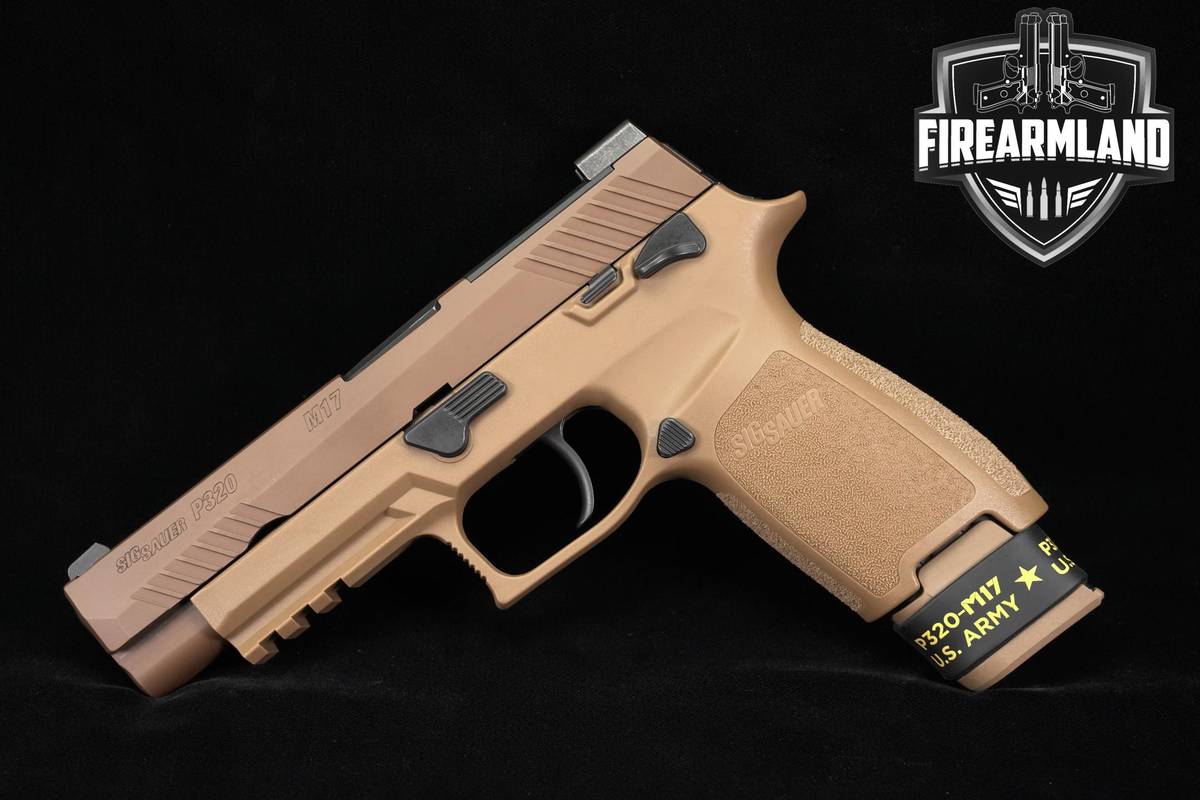 Sig Sauer P320-M17 Full-Size Manual Safety 9mm 4.7" +3 MAGS & ORIG CASE
