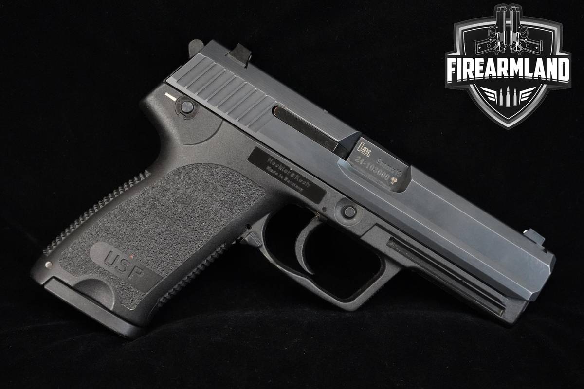 Heckler & Koch (H&K-HK) USP V1 9mm 4.25" H&K-HK +2 MAGS & ORIG CASE