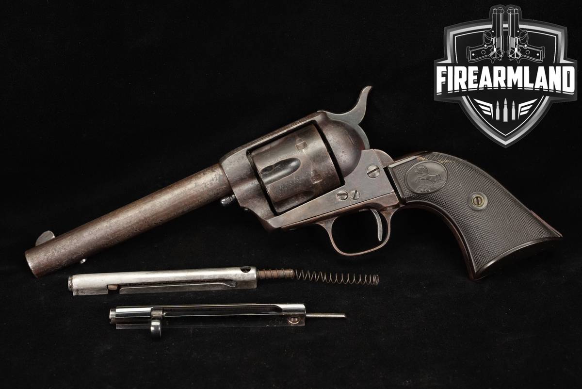 1880 Colt Model 1873 Single Action Army First Generation Black Powder Frame