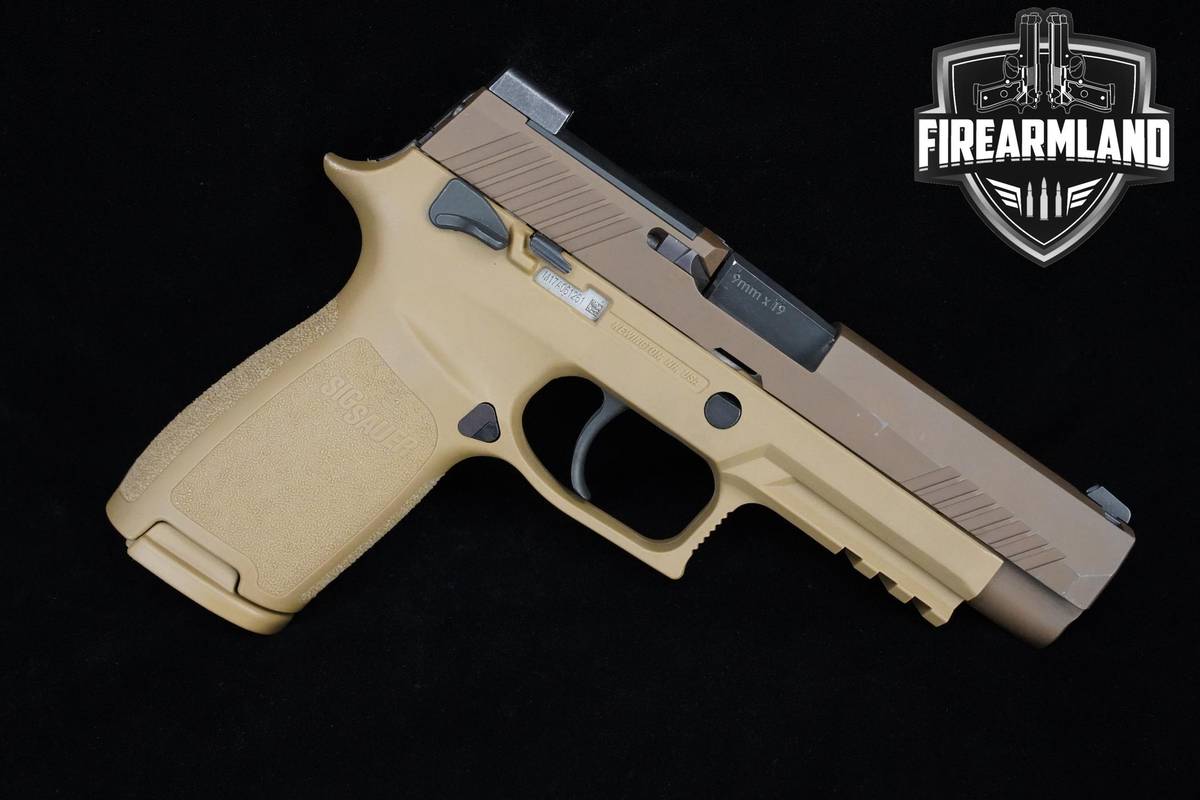 COMPLIANT Sig Sauer P320 M17 9mm 4.7" Coyote PVD SIG P320-M17 +3MAGS-10RD