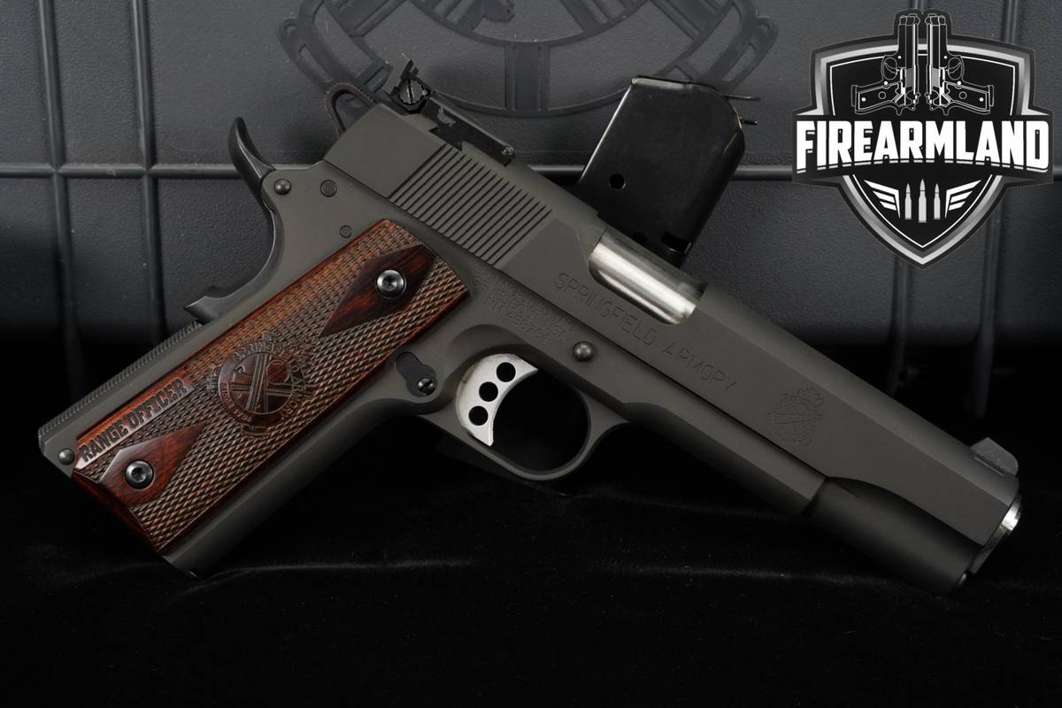 Springfield Armory Model 1911-A1 Range Officer 45 ACP 5" 1911A1 +ORIG BOX