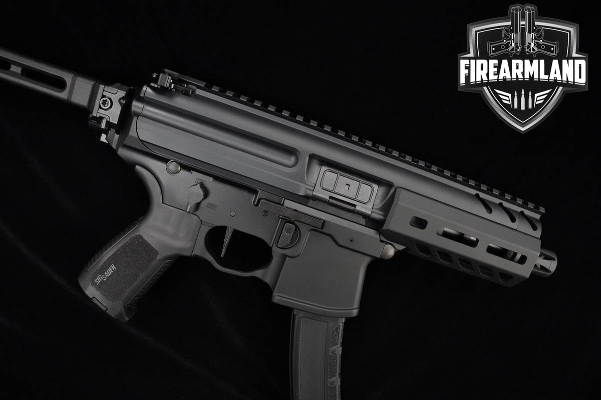 Sig Sauer MPX-K 9mm AR-9 AR 4.5" Sig-Sauer-MPX-K TIMNEY TRIGGER +3 MAGS