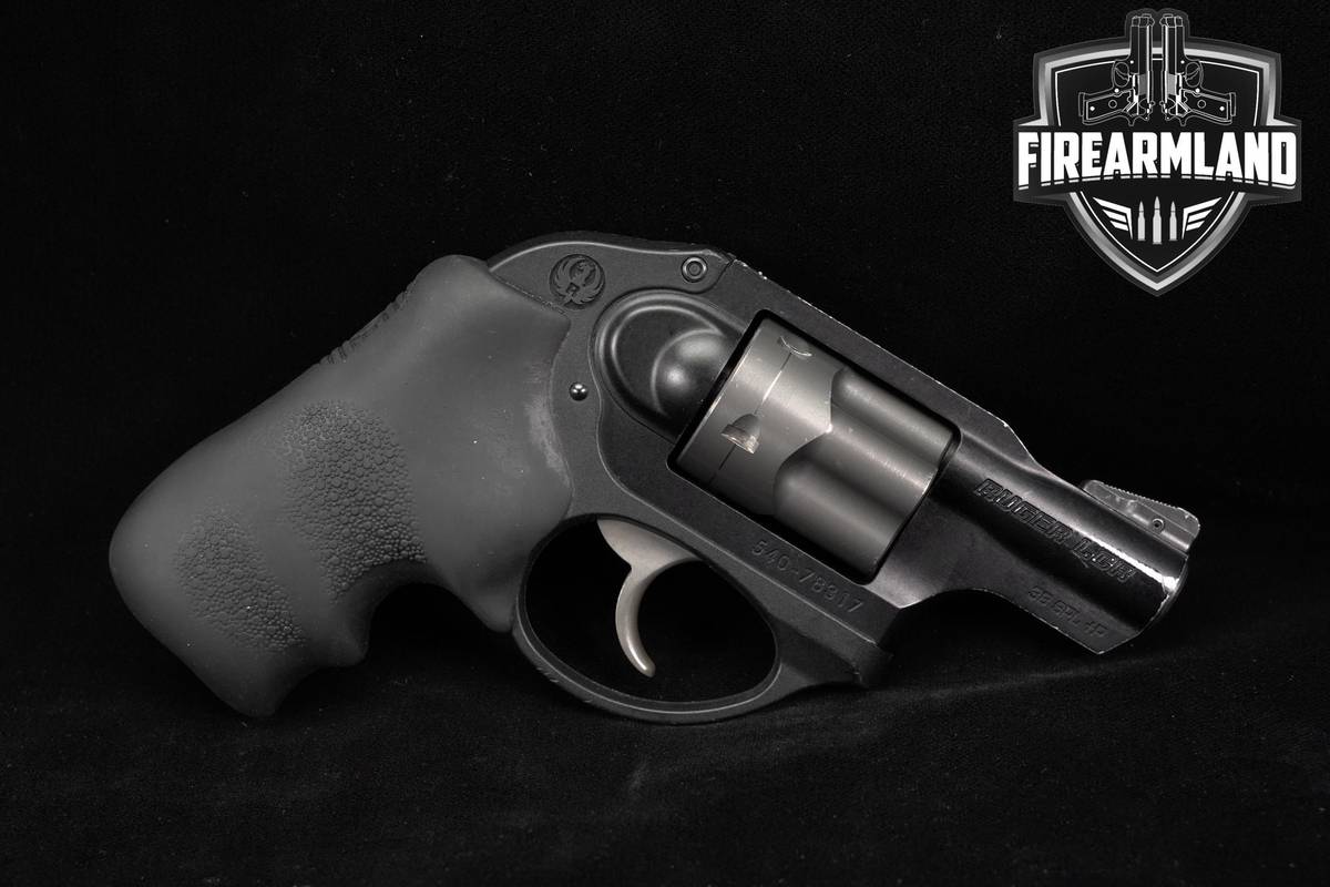 Ruger LCR 38 Special +P 1.87" Two-Tone Black & Gray Hammerless CCW