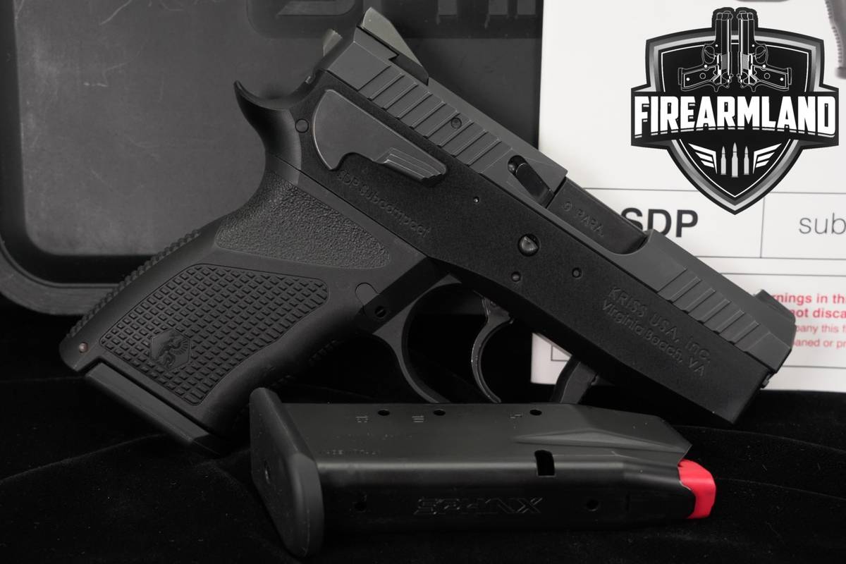 Sphinx SDP Subcompact 9mm 3.13" KRISS-Import CCW +2 MAGS & ORIG CASE