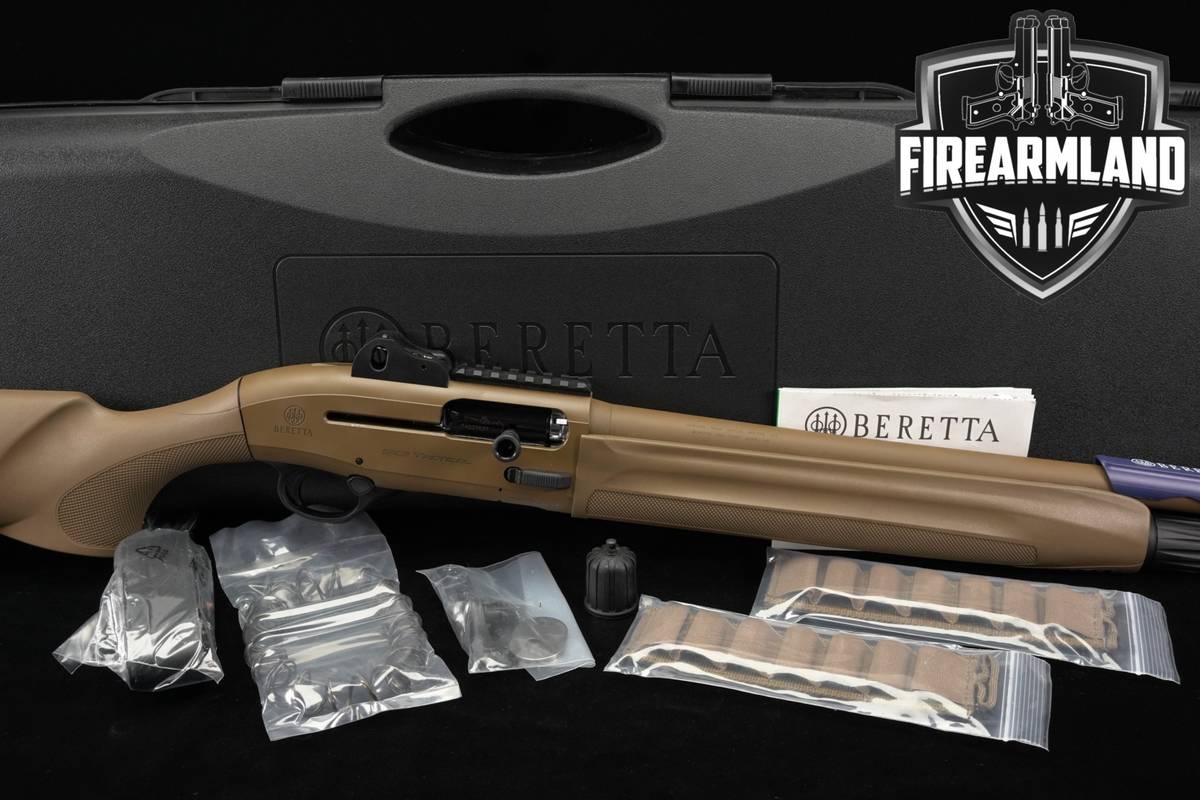 Beretta 1301 Tactical 12-Gauge 18" FDE +ORIG CASE