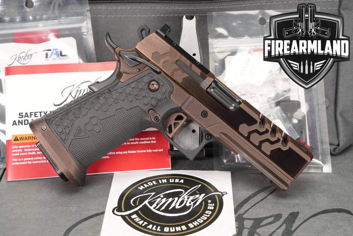 Kimber 2K11 Pro Royal 9mm Optics‑Ready 1911 2011 Bronze +2 MAGS & ORIG BOX