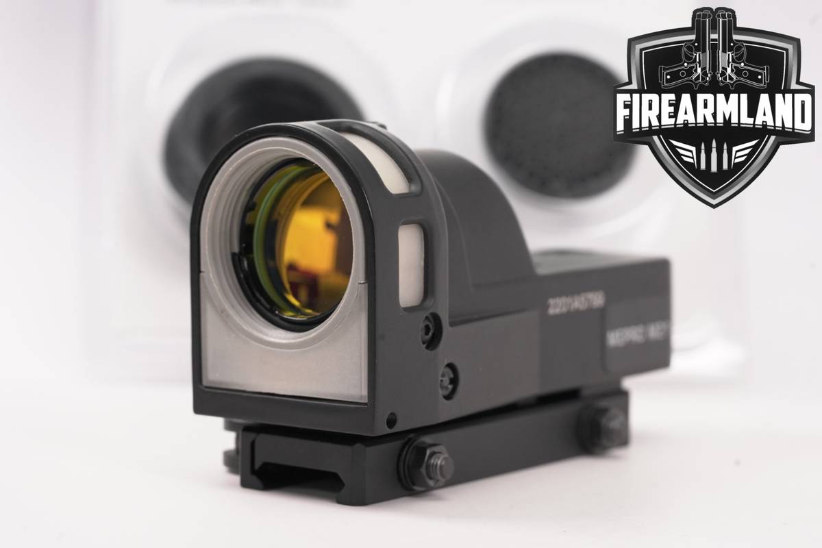 Meprolight M21 Self-Illuminated Rifle Sight Yellow Bullseye 4.3 MOA M-21