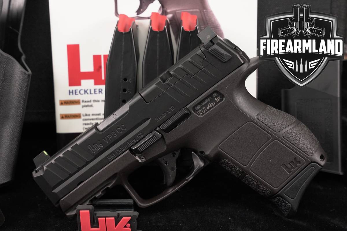 Heckler & Koch HK VP9CC 9mm OR H&K VP9 VP 9 +4 MAGS, ORIG BOX & HOLSTER
