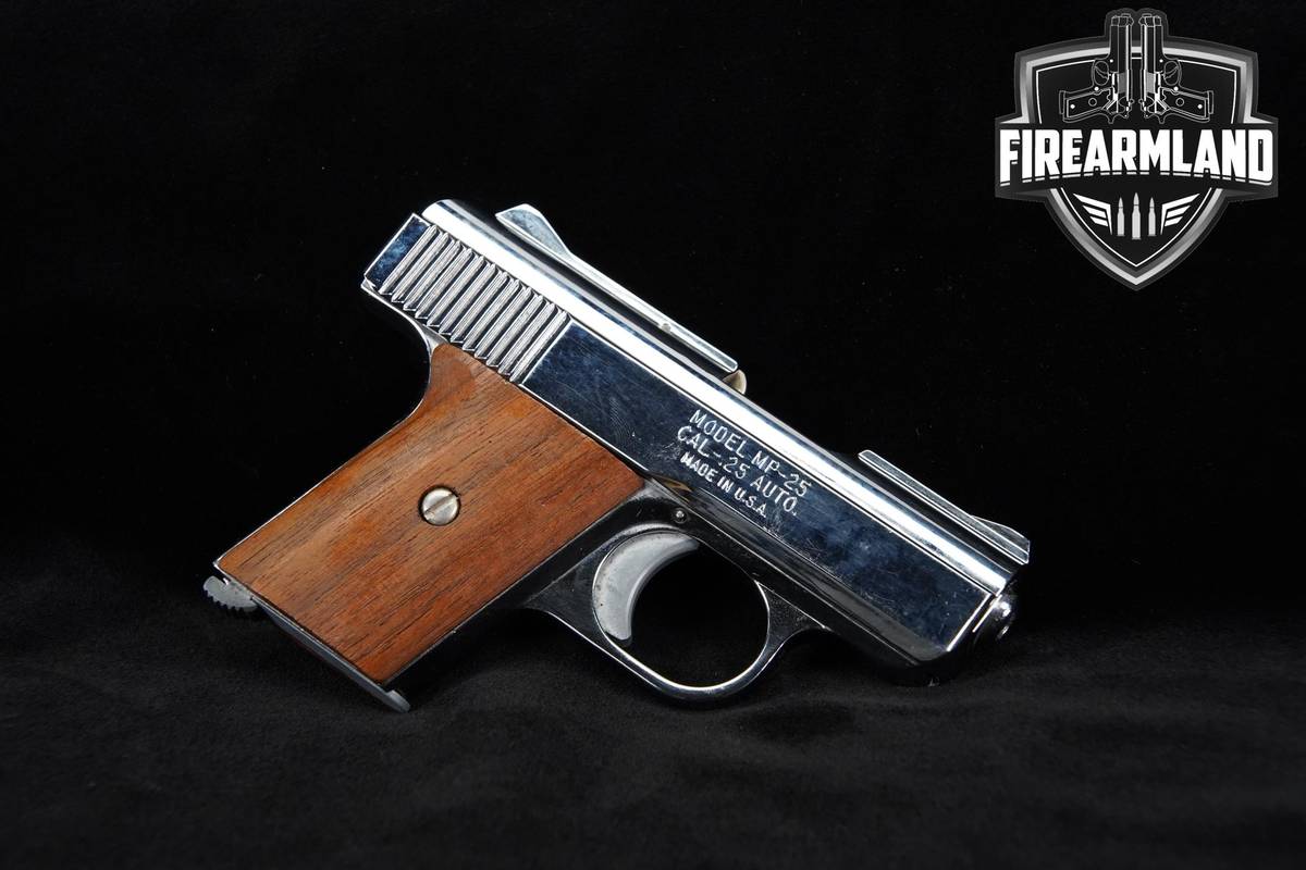 POCKET-CARRY RAVEN ARMS MP-25 .25 ACP 6.35Mm 2.36" Bright Nickel MP25