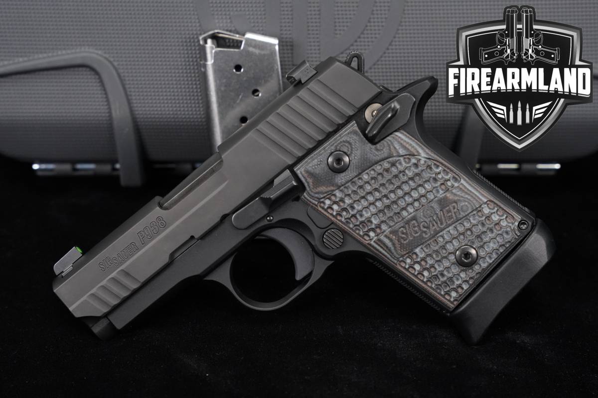 Sig Sauer P938 Extreme 9mm 1911 3" Two-Tone Gray & Black P-938 +2 MAGS