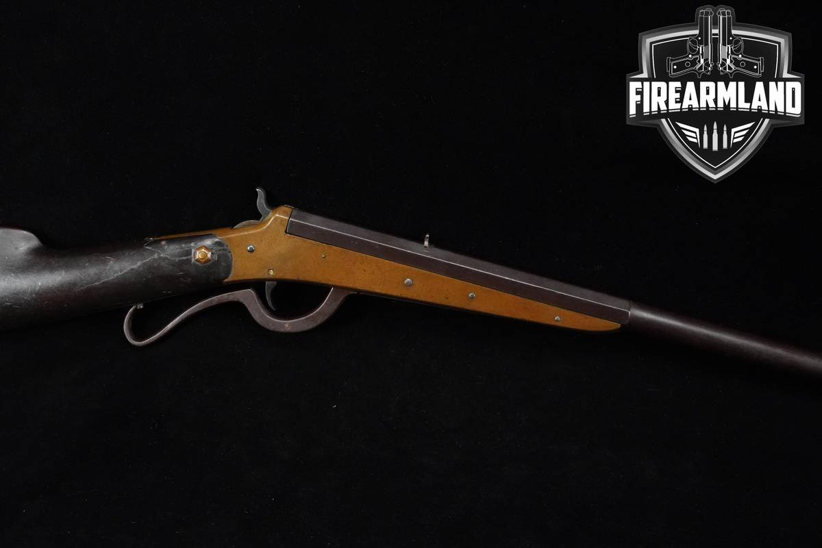 Remington Beals Sliding action Rifle 32 Rimfire 24" Brass/Blued