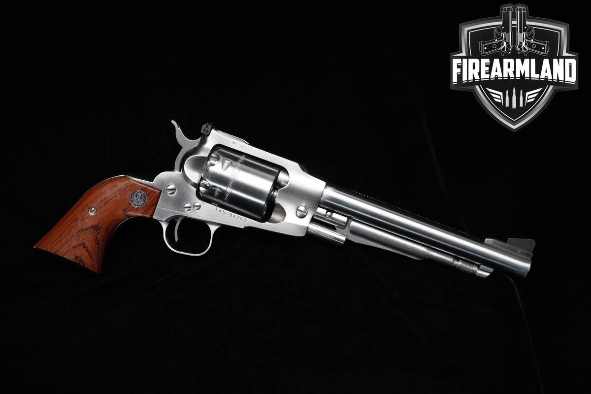 1999 Ruger Old Army 45 BPM 7.5" Stainless Steel Ruger +ORIG CASE