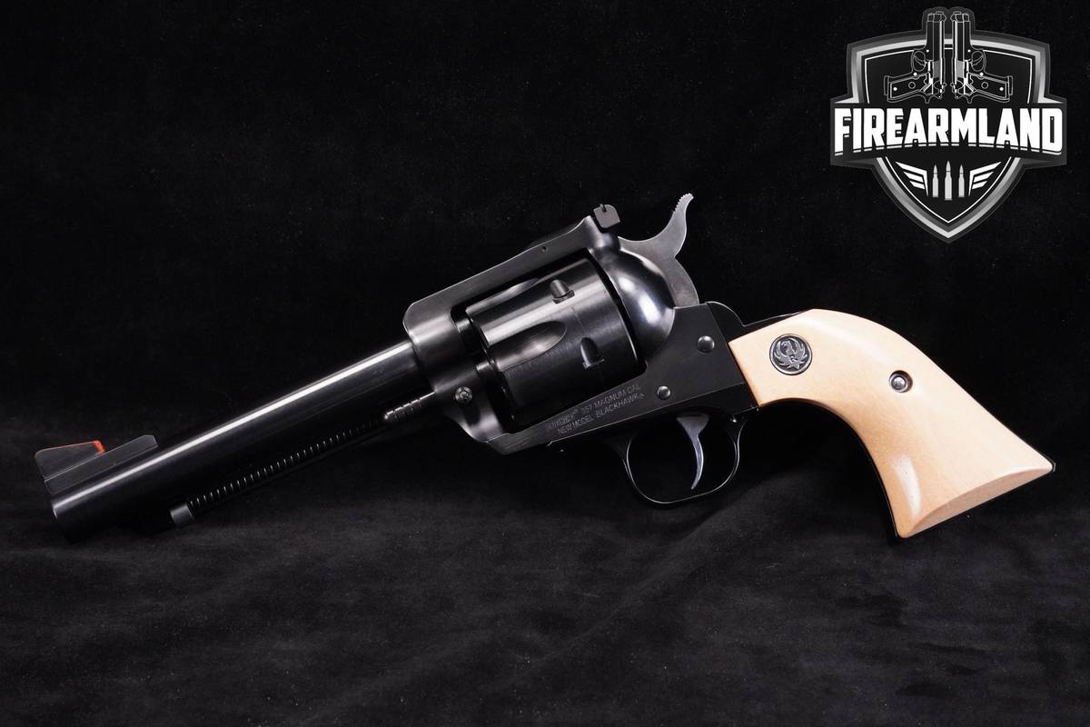 TALO! Ruger New Model Blackhawk Convertible 357MAG/9MM 5.5" +OG CASE