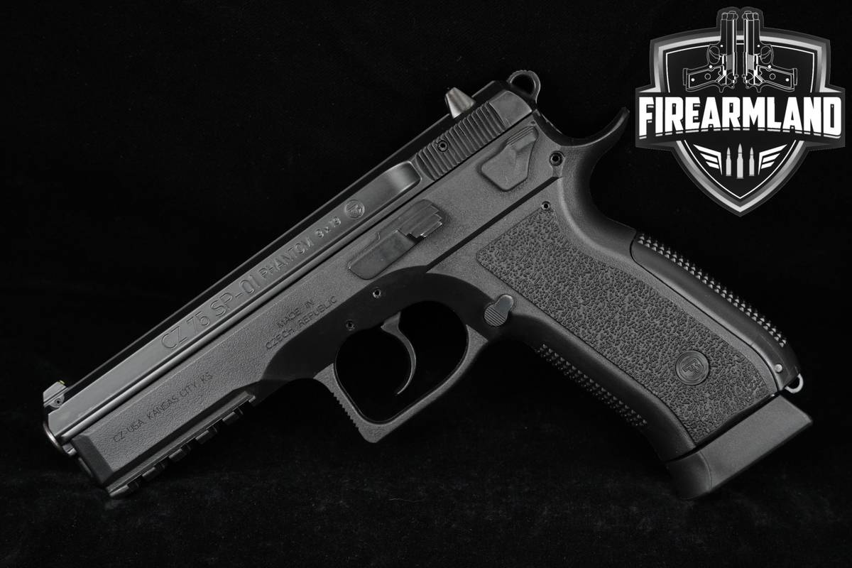 CZ 75 SP-01 Phantom 9mm 4.7" CZ75 SP01 DA/SA