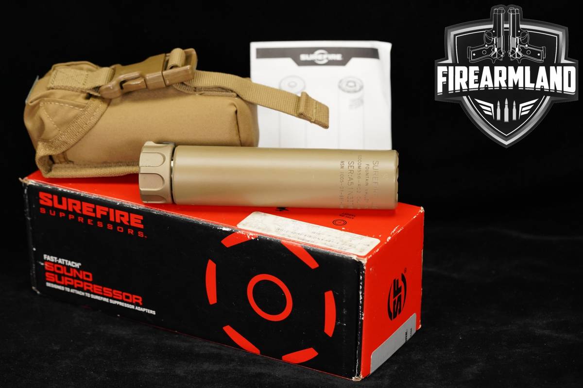 SureFire SOCOM556-RC2 5.56mm NATO 6.4" Suppressor Socom 556 Silencer