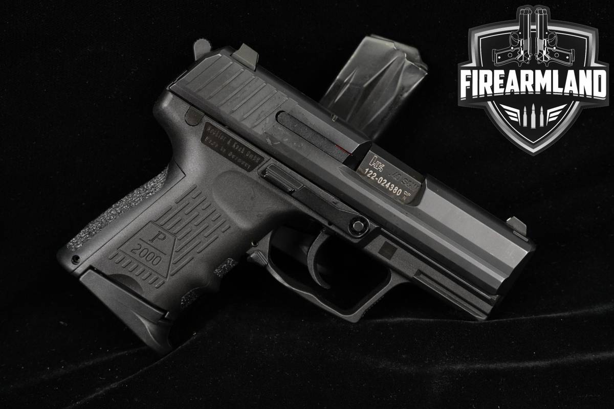 Heckler & Koch P2000 SK V3 40 S&W H&K P-2000 3.26" DA/SA +2 MAGS
