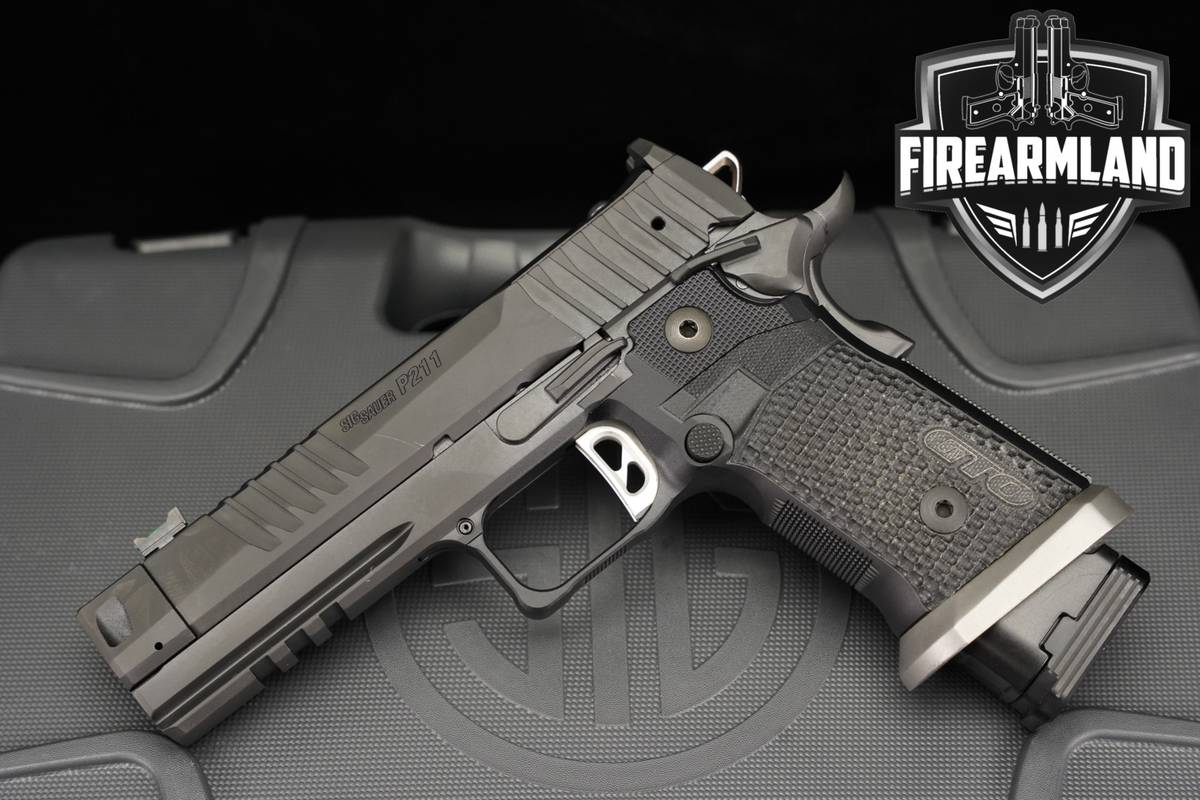 Sig Sauer P211 GTO 9mm Optics-Ready 1911 2011 P 211 +3 MAGS & ORIG CASE