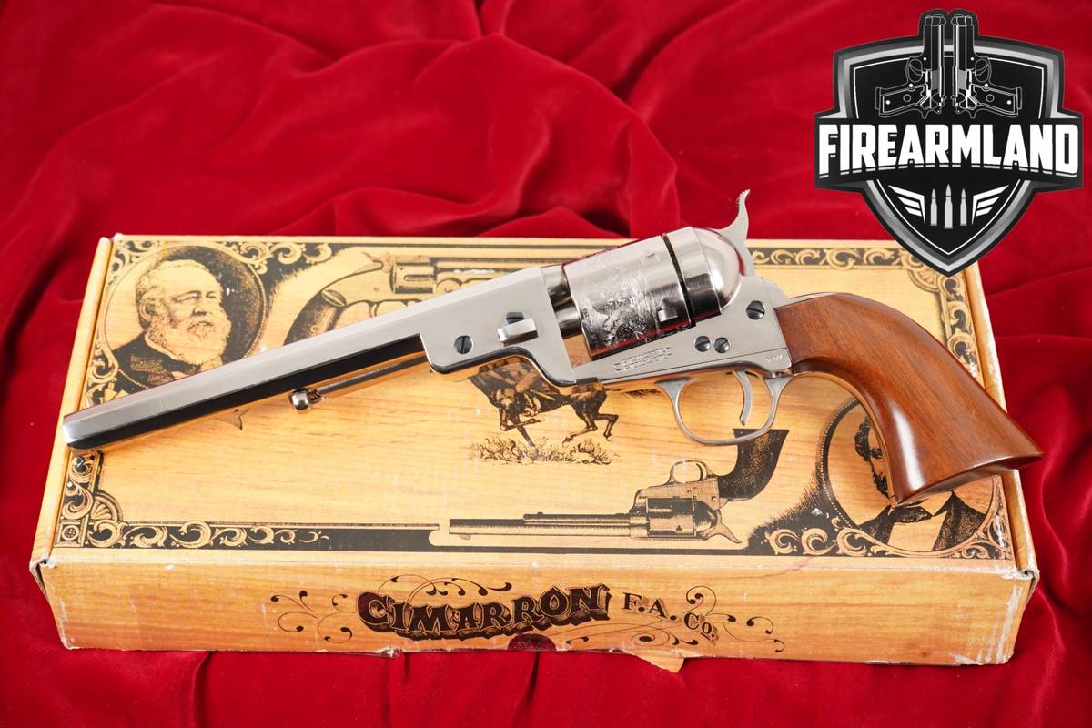 A Uberti 1851 Richards-Mason Navy Conversion 38 Special 7.5" +ORIG BOX