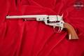 A. Uberti 1851 Richards–Mason Navy Conversion .38 Spl. Bright Nickel in Excellent Condition Image 3