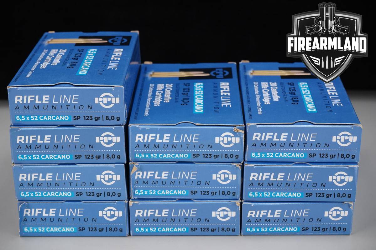 200 RDS! 6.5 Carcano Ammo