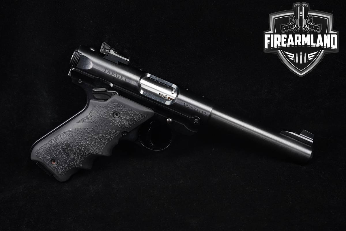 BULL BARREL Ruger Mark Mk IV Target 22LR 5.5" Blued +2 MAGS