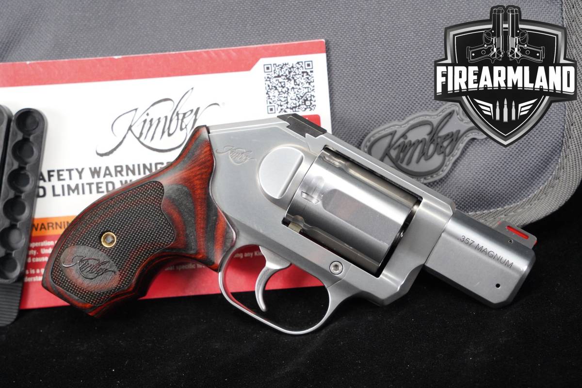 Kimber K6s Deluxe Carry Revolver (DCR) 357 Magnum UNFLUTED K6 S +ORIG CASE