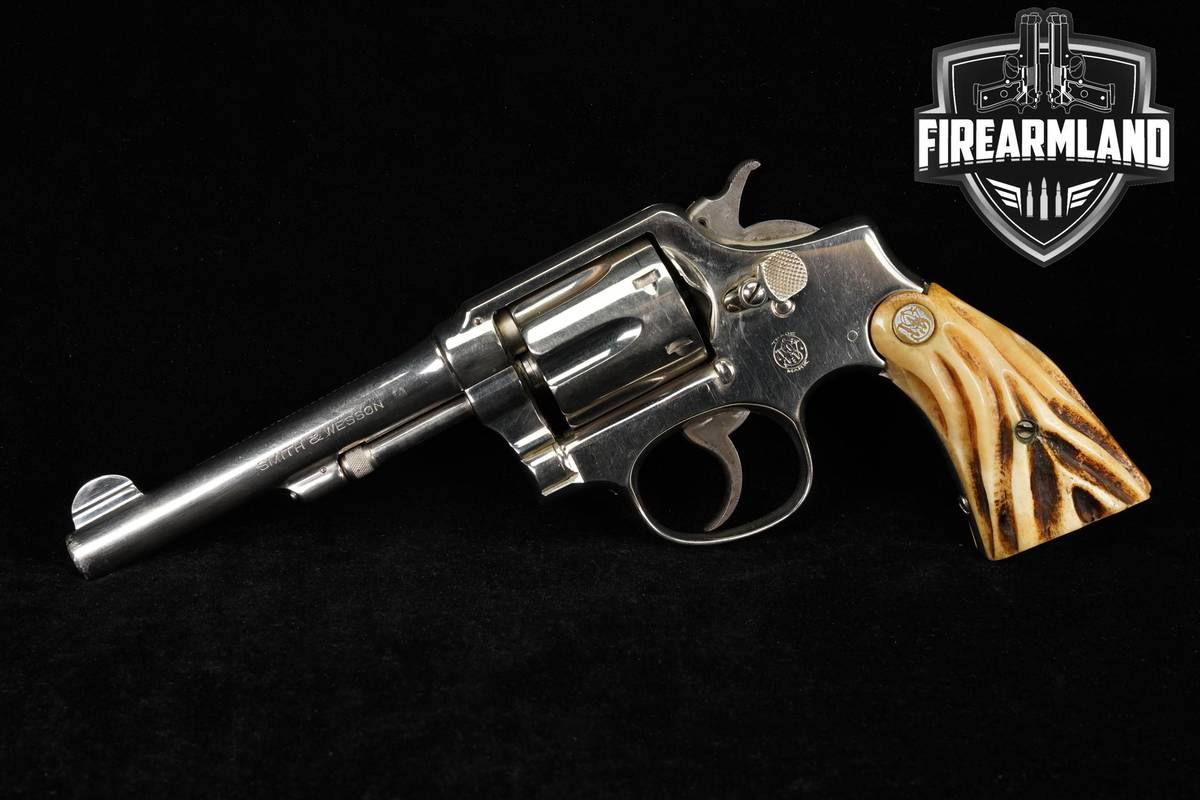 1930 Smith & Wesson S&W 32 Hand Ejector Postwar 32S&W Long 5" Revovler