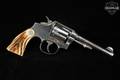 1930 Smith & Wesson (S&W) .32 Hand Ejector Postwar, Pre-Model 30 .32 S&W Long Nickel in Good Condition Image 2