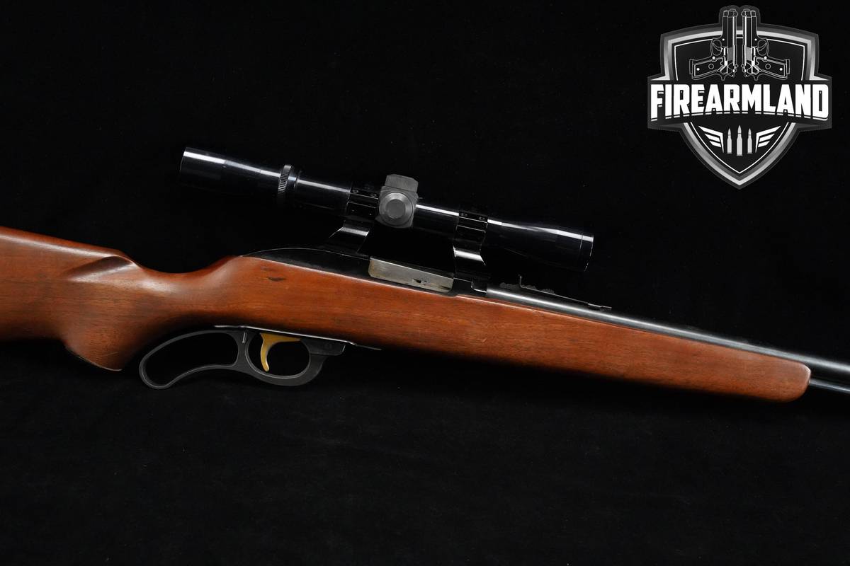 1959-1965 Marlin Model 57 Levermatic 22 S/L/LR 22" Marlin 57 +BUSHNELL