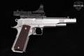 1989 Wilson Combat (WC) Colt MK IV/Series 80 Government Model Super Grade .38 Super Stainless in Good Condition Image 4