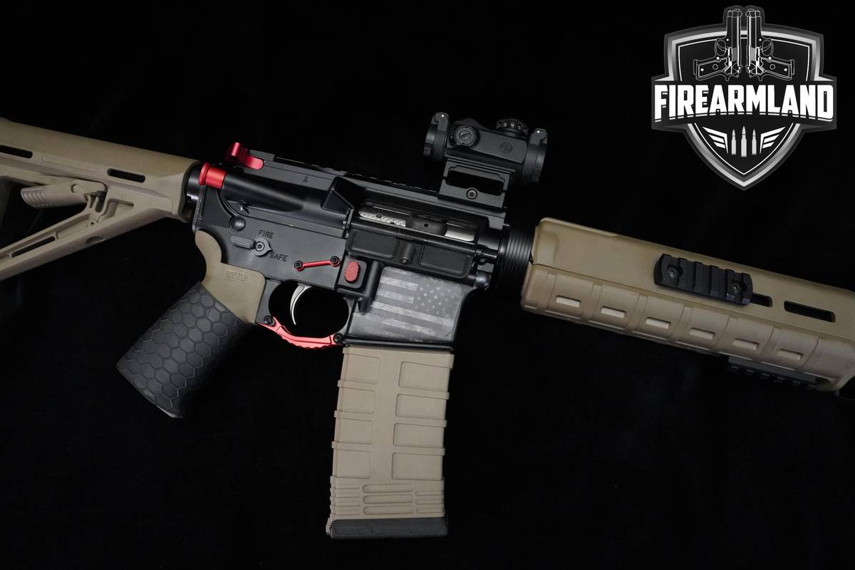 Palmetto State Armory (PSA) PA-15 5.56 NATO Two-Tone AR-15 PA15 AR15+OPTIC
