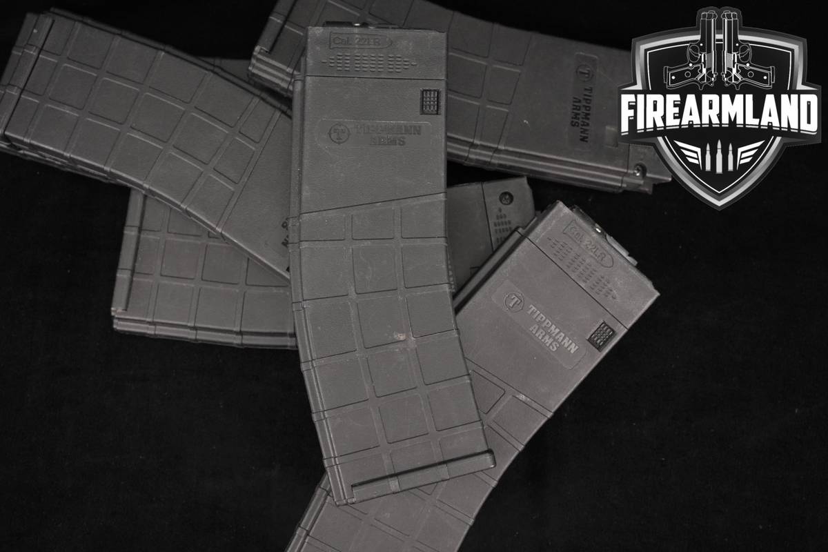 SIX (6) Tippmann Arms M4-22 10 Round Magazines LR M422 M4/22 Mags
