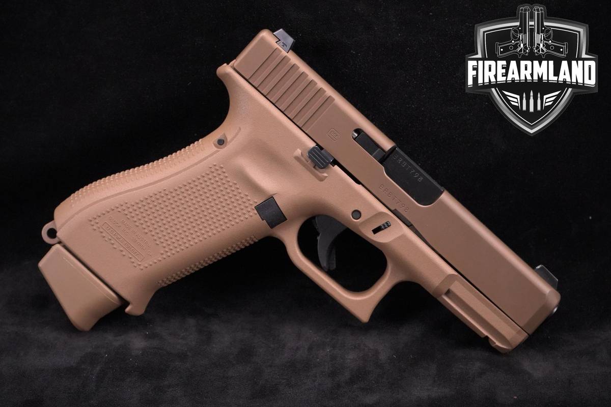 Glock 19X Crossover 9mm 4.02" Coyote nPVD G19 X G19X +3 MAGS & ORIG CASE