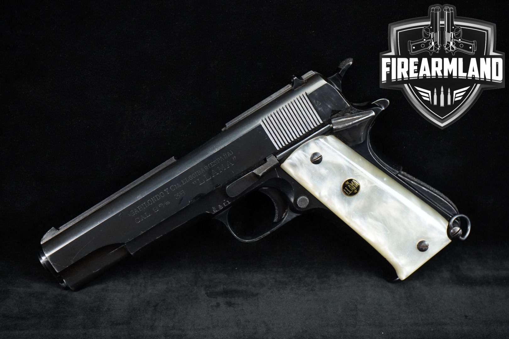 Vintage 1959 Llama Model VIII Especial M1911A1 .38 Super 5
