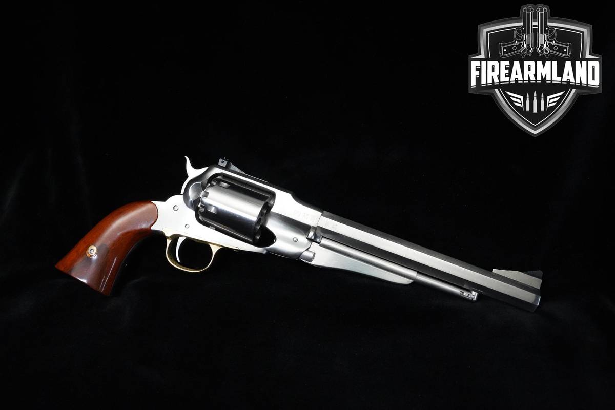 A Uberti Remington 1858 Army Target 44 BPM 8" Stainless Steel Uberti