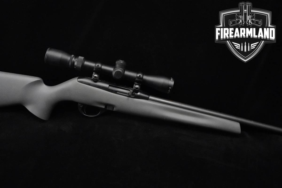 Remington Model 597 22LR 20" Black/Blued Remington 597 +ORIG OPTIC