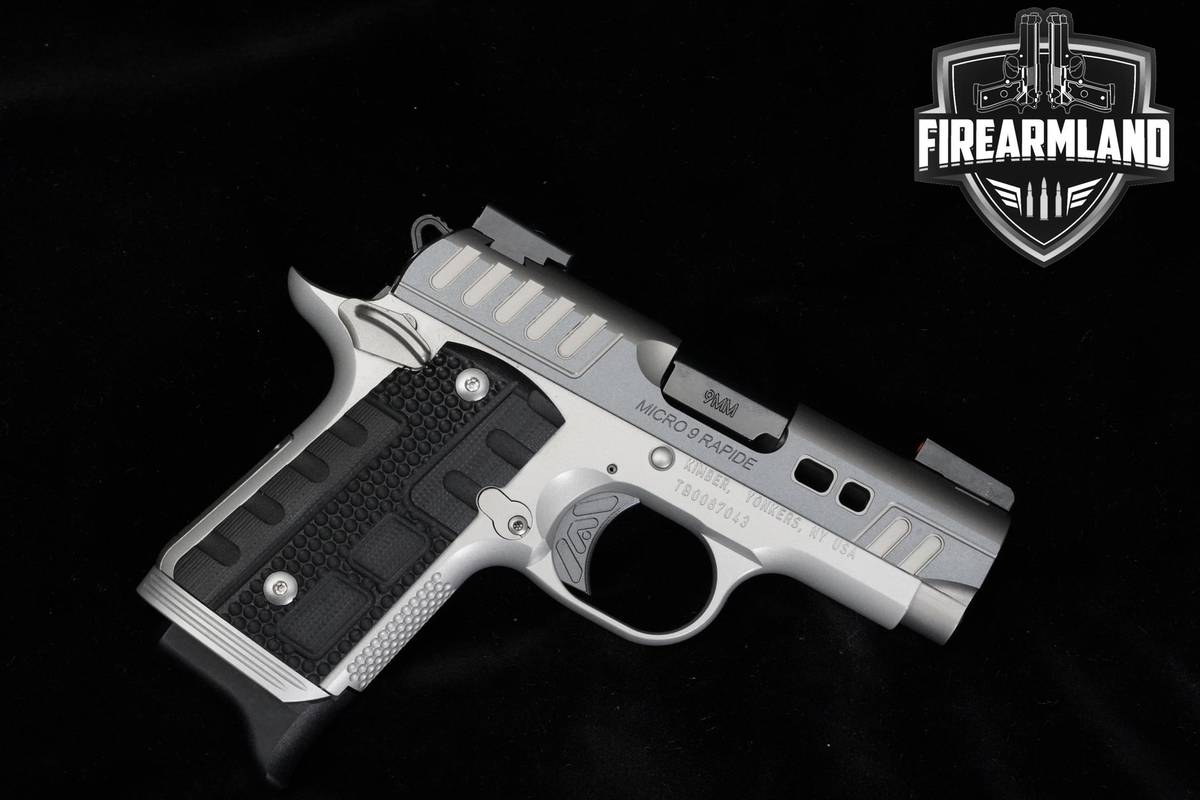 Kimber Micro 9 Rapide Black Ice 9mm 1911 3.15" Kimber 1911 Micro9