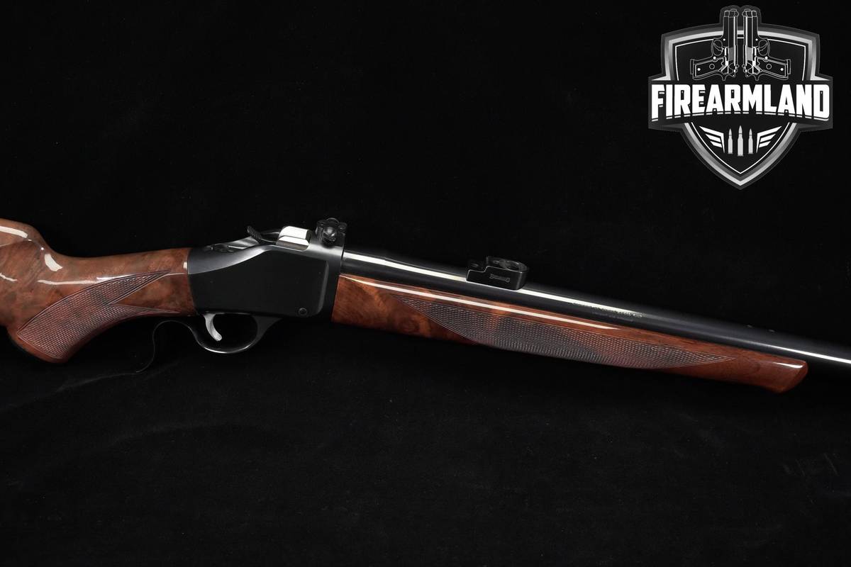 1976 Browning B-78 22-250 Rem 26" High-Wall Blued & Walnut B78