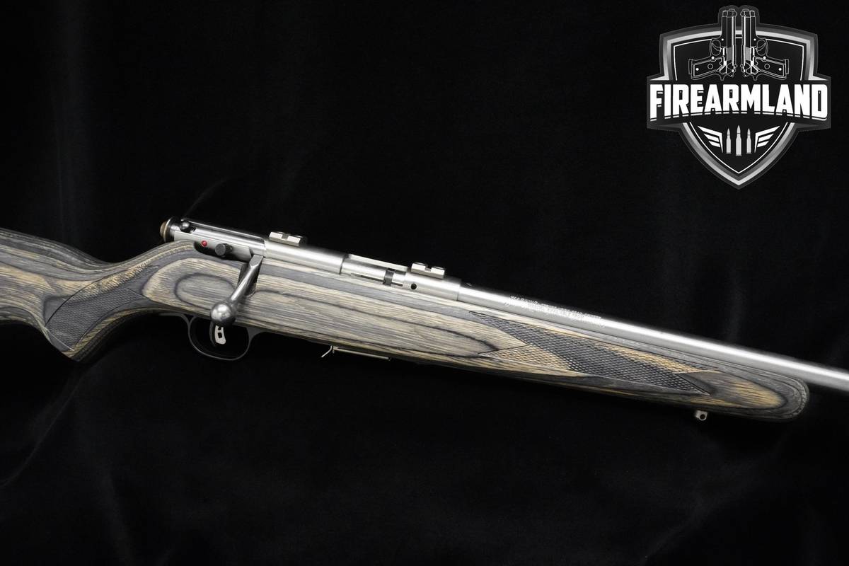 Savage Arms Model 93R17 BVSS 17 HMR 21" Stainless Steel Savage 93R17