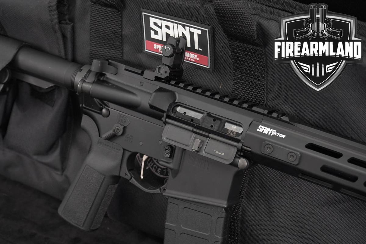 Springfield Armory SAINT Victor 5.56 NATO AR-15 AR15 16 +ORIG CASE