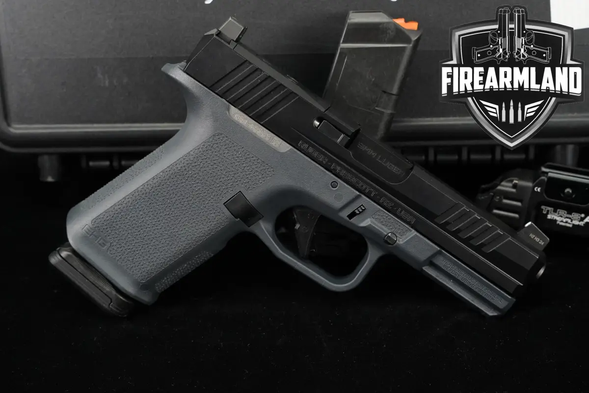 Ruger RXM 9mm Optics-Ready Black & Stealth Gray +2 MAGS, TLR-8A LIGHT