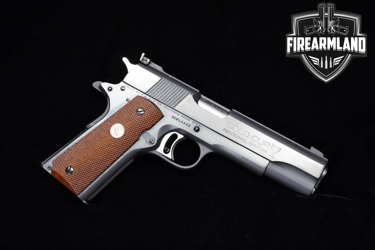 1974 Colt MK IV/Series 70 Gold Cup National Match 45 ACP 5" 1911 Colt RARE