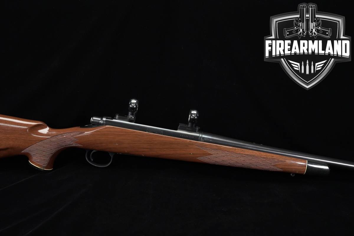 1990 Remington Model 700 BDL Left-Hand 338 Winchester Magnum 24 Blued Rifle