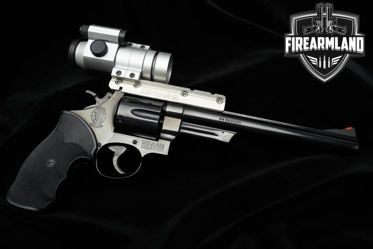 1980 Smith & Wesson (S&W) 29-2 44 Magnum 8.38" Blued 29-2 S&W +OPTIC