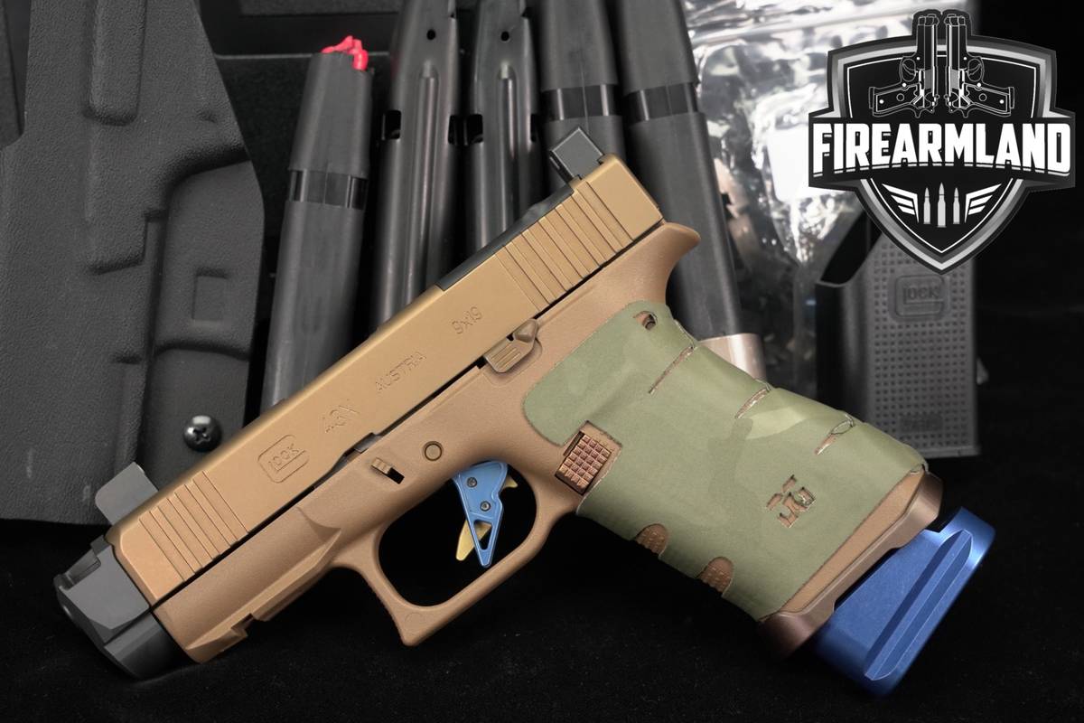 UPGRADED Glock 43X MOS 9mm 4" FDE G43X G43-X Pistol +6 MAGS & HOLSTER