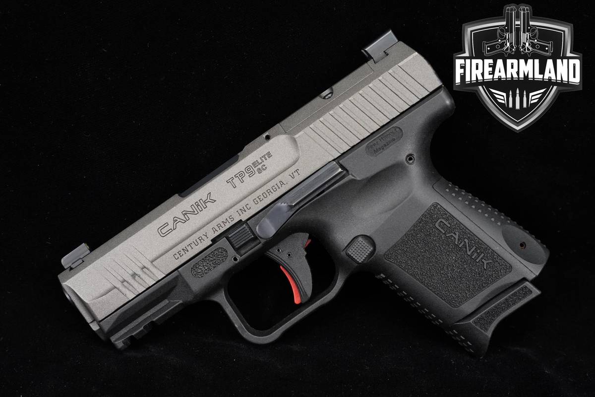 Canik TP9 Elite SC 9mm 3.6" Two-Tone Tungsten Gray Pistol +ORIG CASE