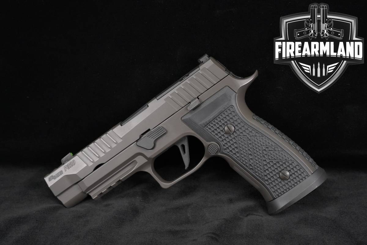 Sig Sauer P320 AXG Legion 9mm 3.9" P-320 Optic-Ready +3 MAGS & ORIG CASE