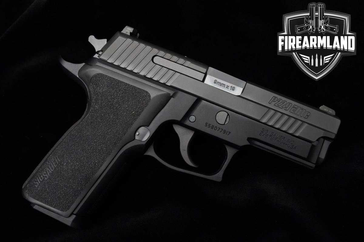 Sig Sauer P229 Enhanced Elite 9mm 3.9" Nitron Pistol +2 MAGS & HOLSTER